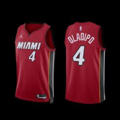 Miami Heat Victor Oladipo 2022-23 Red Statement Edition Jersey