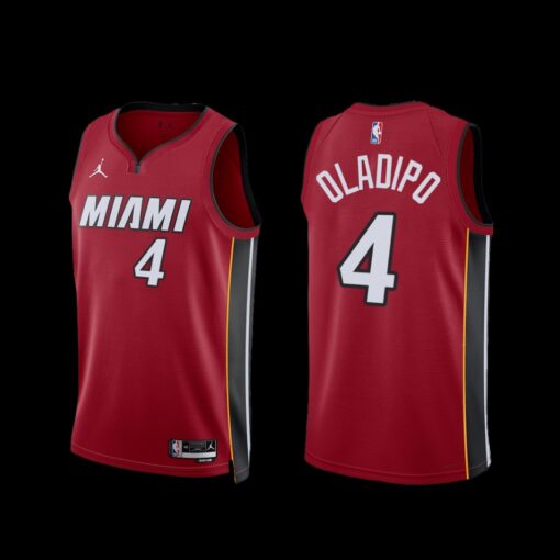Miami Heat Victor Oladipo 2022-23 Red Statement Edition Jersey