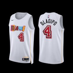 Miami Heat Victor Oladipo 2022-23 White City Edition Jersey