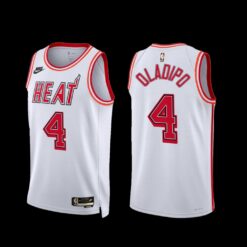 Miami Heat Victor Oladipo 2022-23 White Classic Edition Jersey