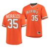Miami Hurricanes Dorian Gonzalez Jr. College Baseball Jersey Orange