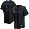 Miami Marlins Jazz Chisholm Jr. Bahamian Heritage Blue Replica Jersey