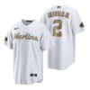 Miami Marlins Jazz Chisholm Jr. White Home Replica Jersey
