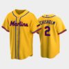 Miami Marlins Jazz Chisholm Jr Blue Alternate Replica Jersey