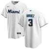 Miami Marlins Luis Arraez Red 2021 City Connect Replica Jersey
