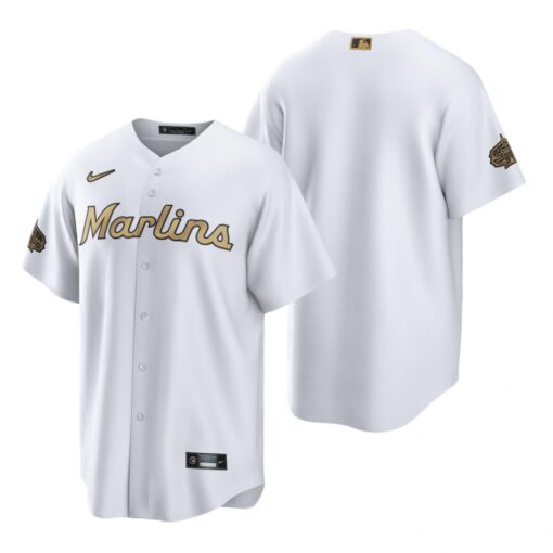 Miami Marlins Team White 2022 All-Star Game Replica Jersey