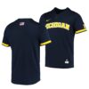 Michigan Wolverines College Baseball White Full-Button Jersey