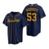 Milwaukee Brewers Brian Anderson Cream Home Replica Jersey