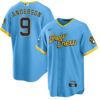 Milwaukee Brewers Brian Anderson Cream Home Replica Jersey