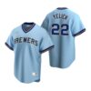 Milwaukee Brewers Corbin Burnes Black White Fashion Replica Jersey