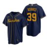 Milwaukee Brewers Corbin Burnes White 2022 All-Star Game Replica Jersey