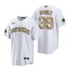 Milwaukee Brewers Corbin Burnes Gray Road Replica Jersey