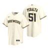 Milwaukee Brewers Freddie Freeman White 2022 All-Star Game Replica Jersey