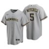 Milwaukee Brewers Freddy Peralta Powder Blue 2022 City Connect Replica Jersey