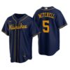 Milwaukee Brewers Garrett Mitchell Gray Road Replica Jersey