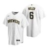 Milwaukee Brewers Rowdy Tellez Cream Home Replica Jersey