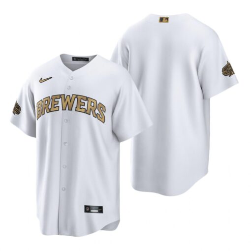 Milwaukee Brewers Team White 2022 All-Star Game Replica Jersey