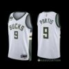 Milwaukee Bucks Bobby Portis 2022-23 City Edition Jersey Blue Milwaukee Bucks Bobby Portis 2022-23 City Edition Jersey Blue