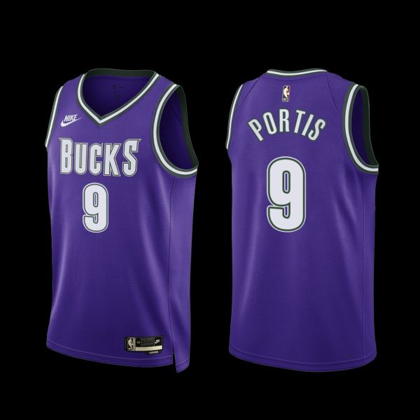 Milwaukee Bucks Bobby Portis 2022-23 Purple Classic Edition Jersey Milwaukee Bucks Bobby Portis 2022-23 Purple Classic Edition Jersey