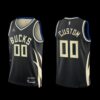Milwaukee Bucks Custom 2022-23 Association Edition Jersey White