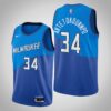 Milwaukee Bucks Giannis Antetokounmpo 2020 Cream City Jersey