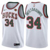 Milwaukee Bucks Giannis Antetokounmpo Yellow City Jersey