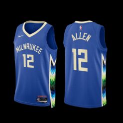Milwaukee Bucks Grayson Allen 2022-23 City Edition Jersey Blue