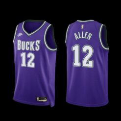 Milwaukee Bucks Grayson Allen 2022-23 Classic Edition Jersey Purple