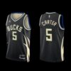 Milwaukee Bucks Jae Crowder 2022-23 Statement Edition Jersey Black