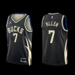 Milwaukee Bucks Joe Ingles 2022-23 Statement Edition Jersey Black