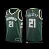 Milwaukee Bucks Jrue Holiday 2023 NBA All-Star Orange Jersey