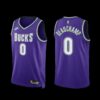 Milwaukee Bucks MarJon Beauchamp 2022-23 Black Statement Edition Jersey
