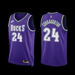 Milwaukee Bucks Pat Connaughton 2022-23 Purple Classic Edition Jersey