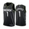 Minnesota Timberwolves Anthony Edwards 2022-23 Icon Edition Jersey Navy