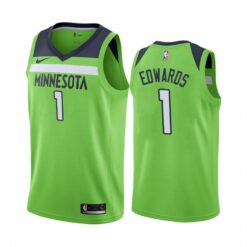 Minnesota Timberwolves Anthony Edwards Green Statement Jersey