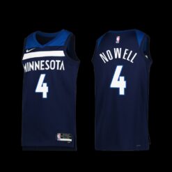 Minnesota Timberwolves Jaylen Nowell 2022-23 Icon Edition Jersey Navy