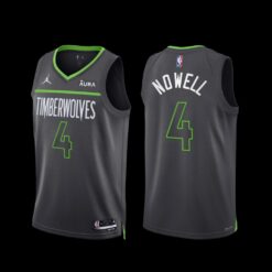 Minnesota Timberwolves Jaylen Nowell 2022-23 Statement Edition Jersey Anthracite