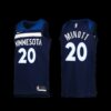 Minnesota Timberwolves Karl-Anthony Towns 2020 Blue City Jersey