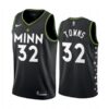 Minnesota Timberwolves Karl-Anthony Towns 2020 Blue City Jersey