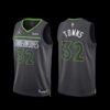 Minnesota Timberwolves Karl-Anthony Towns 2021 City Black Jersey