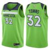 Minnesota Timberwolves Karl-Anthony Towns White Earned Jersey