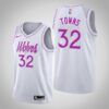 Minnesota Timberwolves Karl-Anthony Towns Navy Icon Jersey