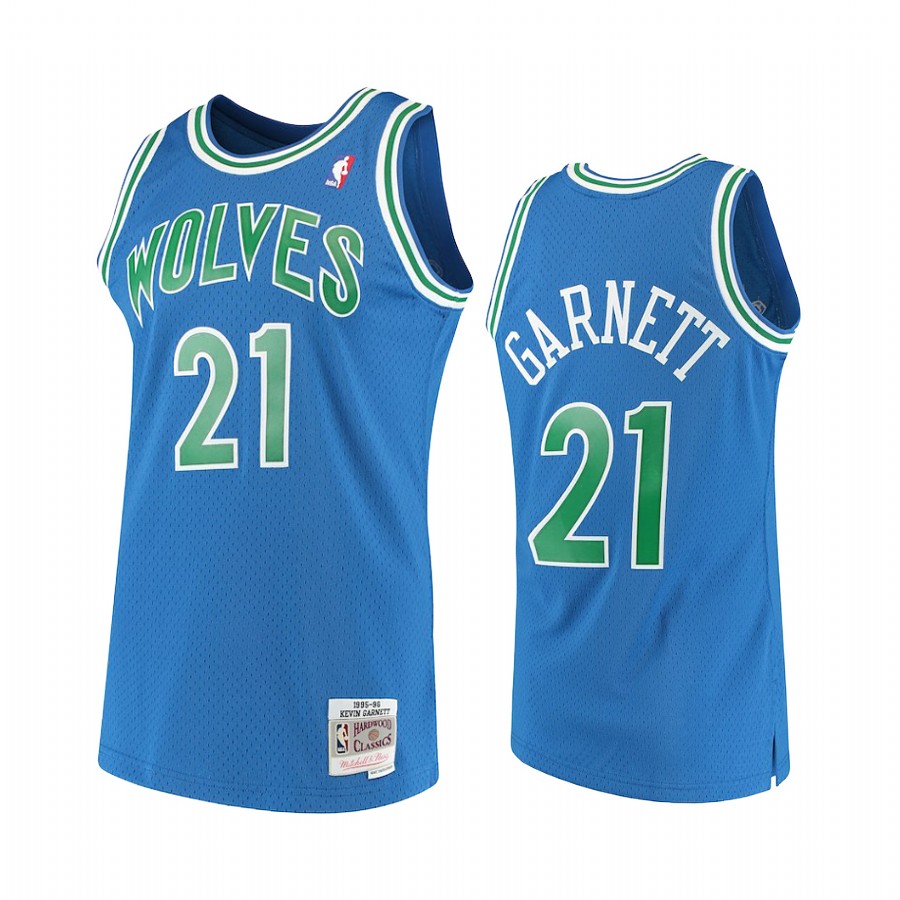 Minnesota Timberwolves Kevin Garnett Blue Vintage Jersey Minnesota Timberwolves Kevin Garnett Blue Vintage Jersey