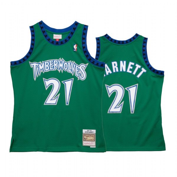 Minnesota Timberwolves Kevin Garnett Green Reload 2.0 Throwback Jersey Minnesota Timberwolves Kevin Garnett Green Reload 2.0 Throwback Jersey