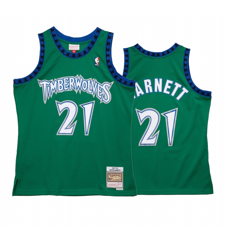Minnesota Timberwolves Kevin Garnett Green Reload 2.0 Throwback Jersey Minnesota Timberwolves Kevin Garnett Green Reload 2.0 Throwback Jersey