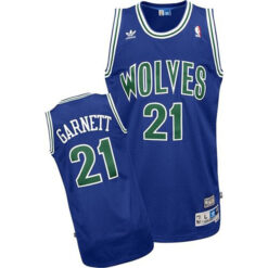 Minnesota Timberwolves Kevin Garnett Vintage Blue Jersey
