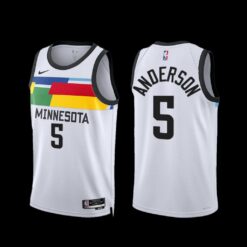Minnesota Timberwolves Kyle Anderson 2022-23 City Edition Jersey White