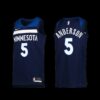 Minnesota Timberwolves Kyle Anderson 2022-23 Statement Edition Jersey Anthracite