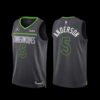 Minnesota Timberwolves Luka Garza 2022-23 City Edition Jersey White