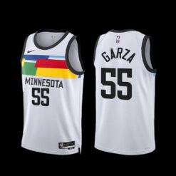 Minnesota Timberwolves Luka Garza 2022-23 City Edition Jersey White